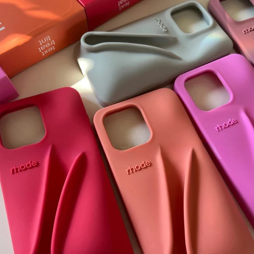 Original Rhodes LipGloss  Silicone Case With Box