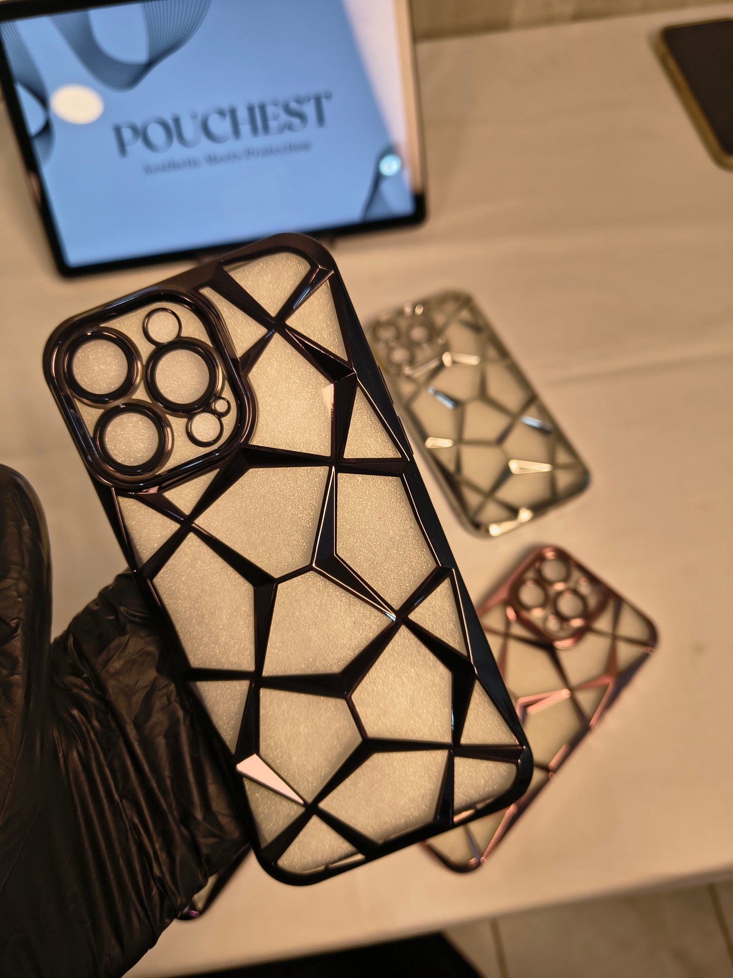 Luxury Soft-Touch iPhone Back Cover | Protective & Minimal Design