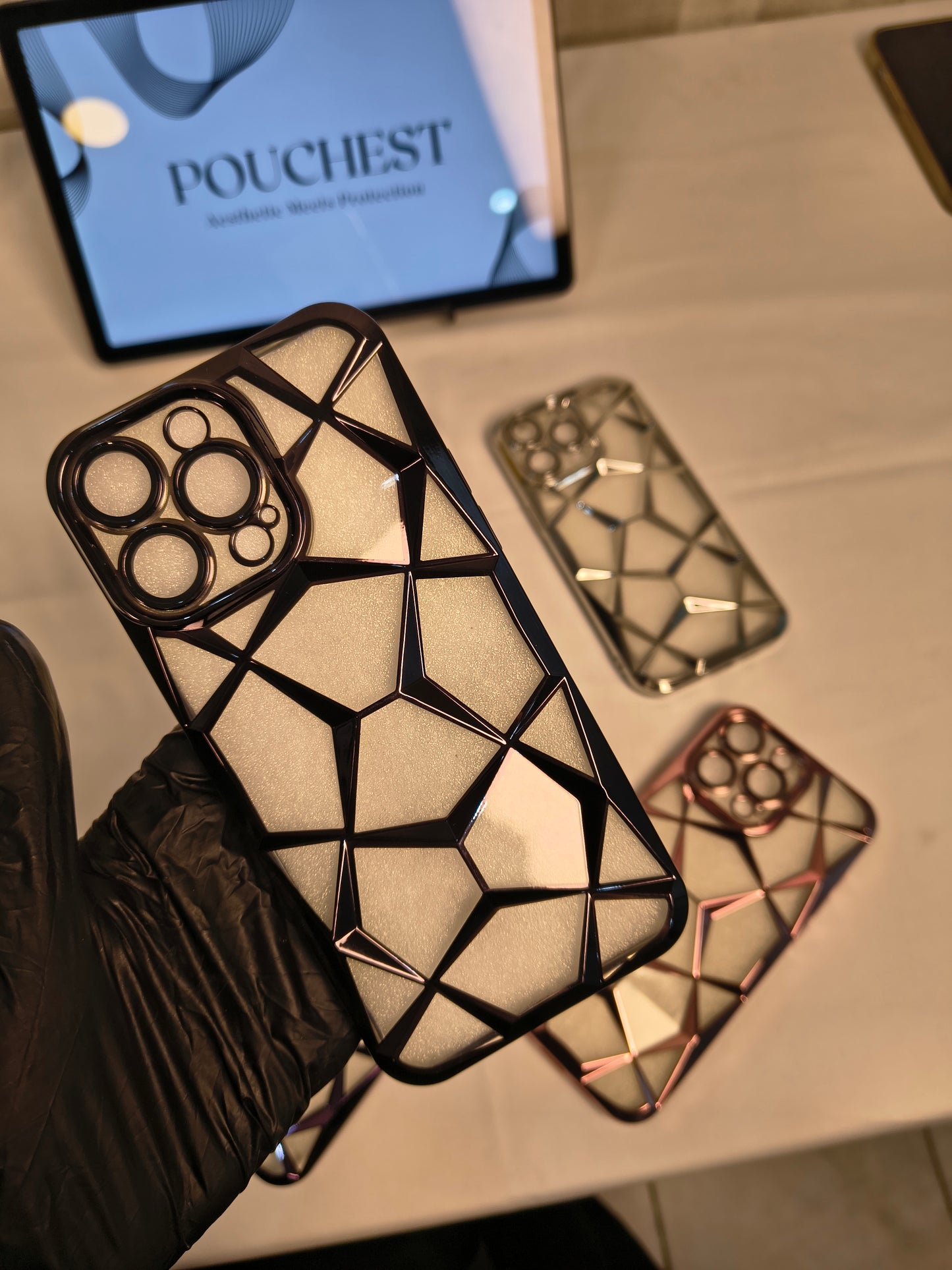 Luxury Soft-Touch iPhone Back Cover | Protective & Minimal Design